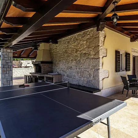 Charming Antoana For Families And Kids In - Rabac With Kids Playground & Private Pool Villa