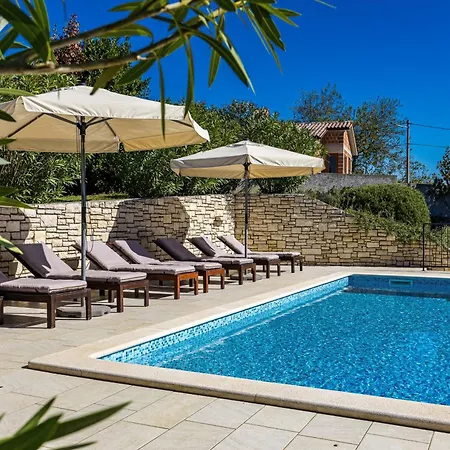 Charming Antoana For Families And Kids In Labin - Rabac With Children Playground & Private Pool