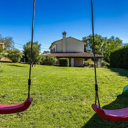 Charming Antoana For Families And Kids In Labin - Rabac With Children Playground & Private Pool Villa Labin (Istria)