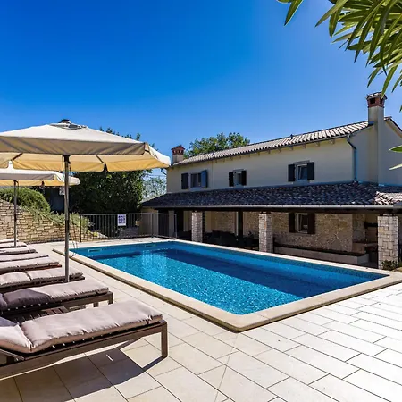 Charming Antoana For Families And Kids In Labin - Rabac With Children Playground & Private Pool