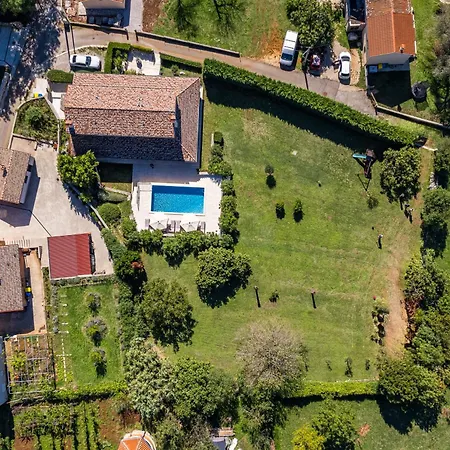 Charming Antoana For Families And Kids In Labin - Rabac With Children Playground & Private Pool Villa *